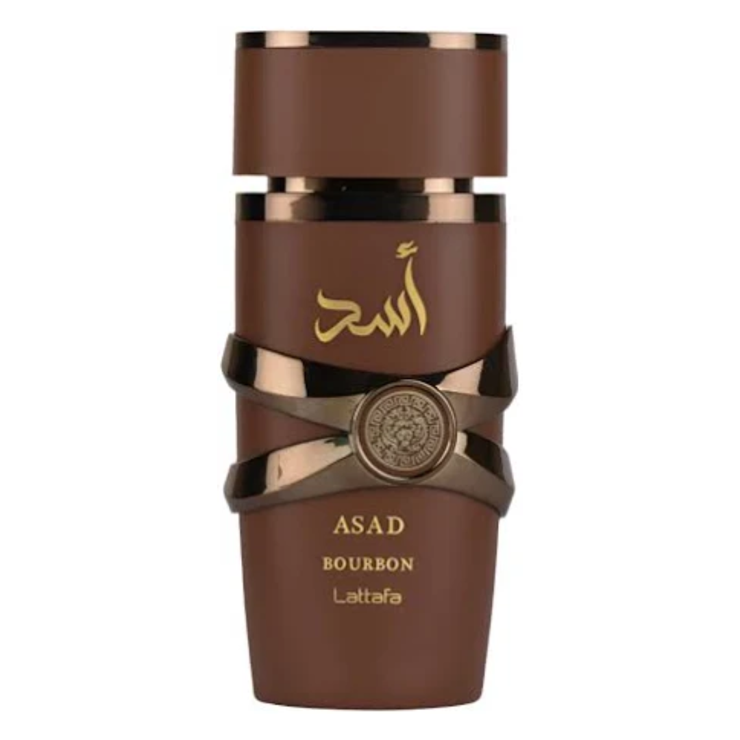 ASAD BOURBOM Perfume 100ML Masculino con Notas de Vainilla Bourbon, Cacao y Vetiver