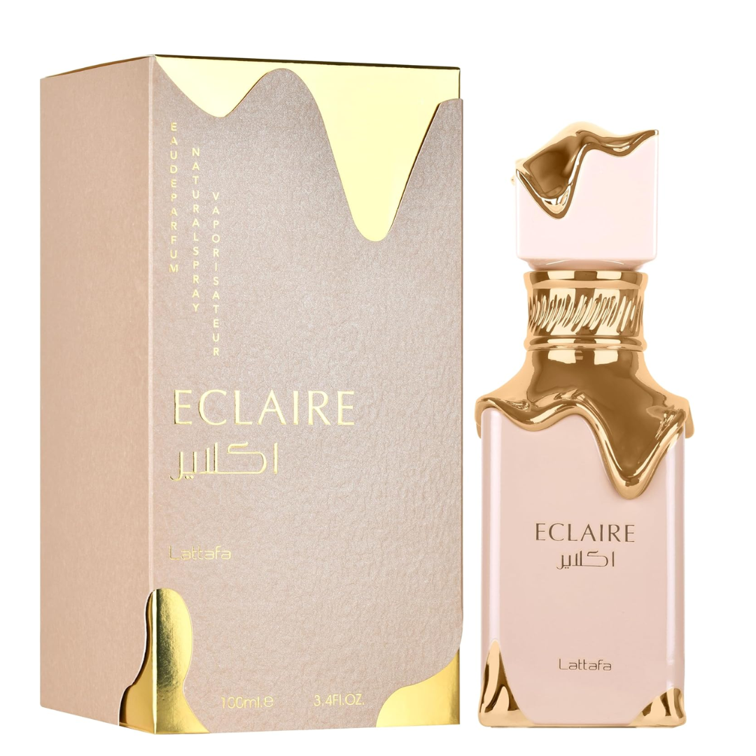 Perfume Eclaire 100ml,Fragancia Femenina Dulce con Notas de Caramelo y Miel
