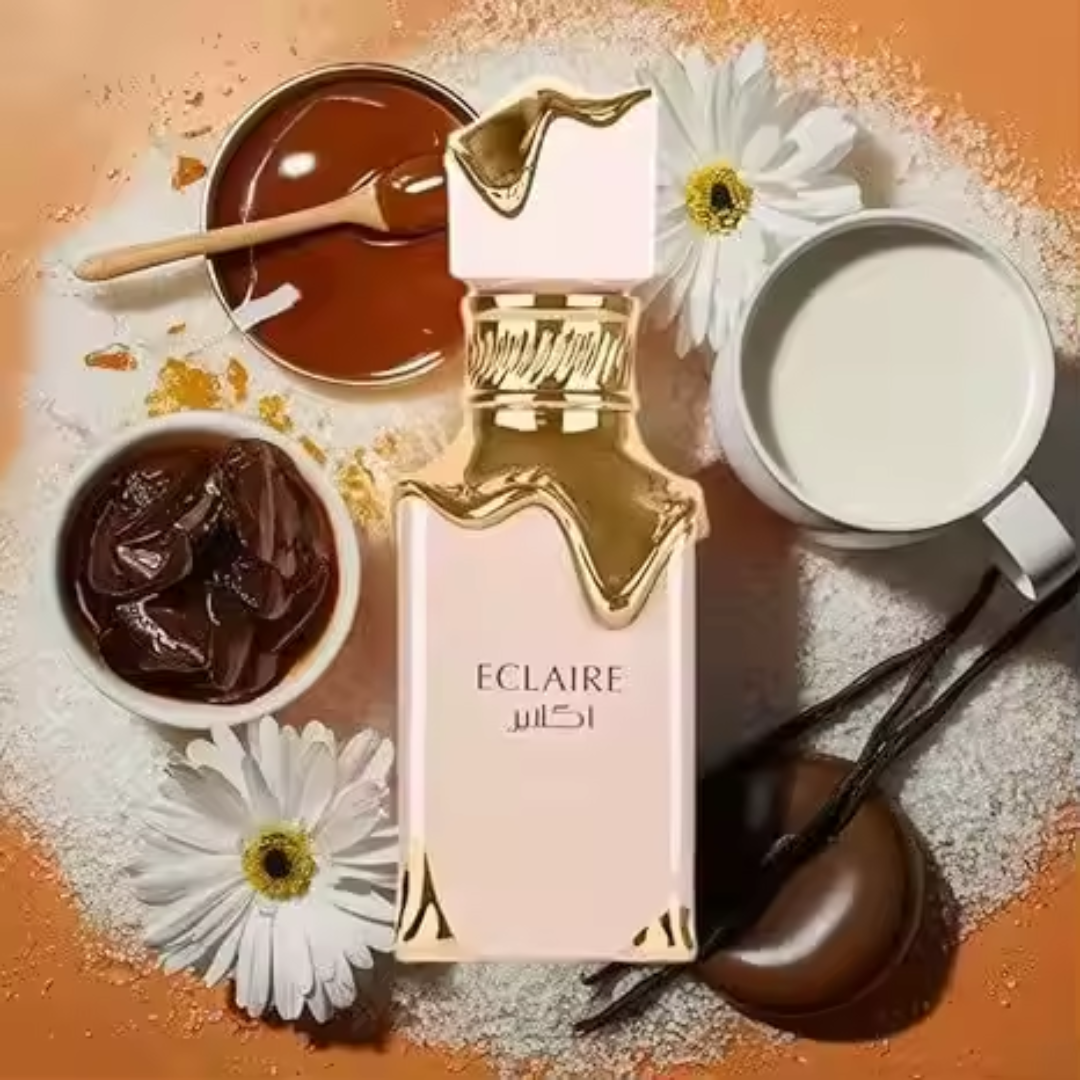 Perfume Eclaire 100ml,Fragancia Femenina Dulce con Notas de Caramelo y Miel