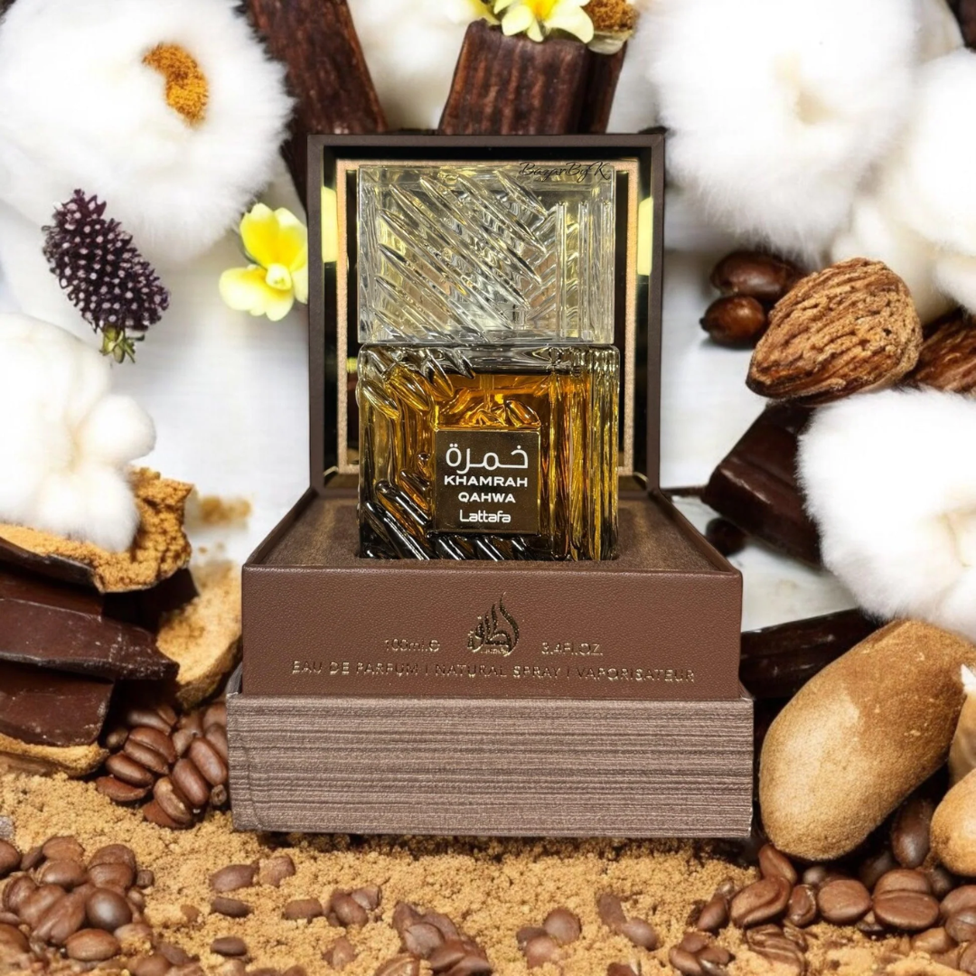 Perfume Khamrah Qahwa 100Ml Unisex,Aroma intenso café y vainilla