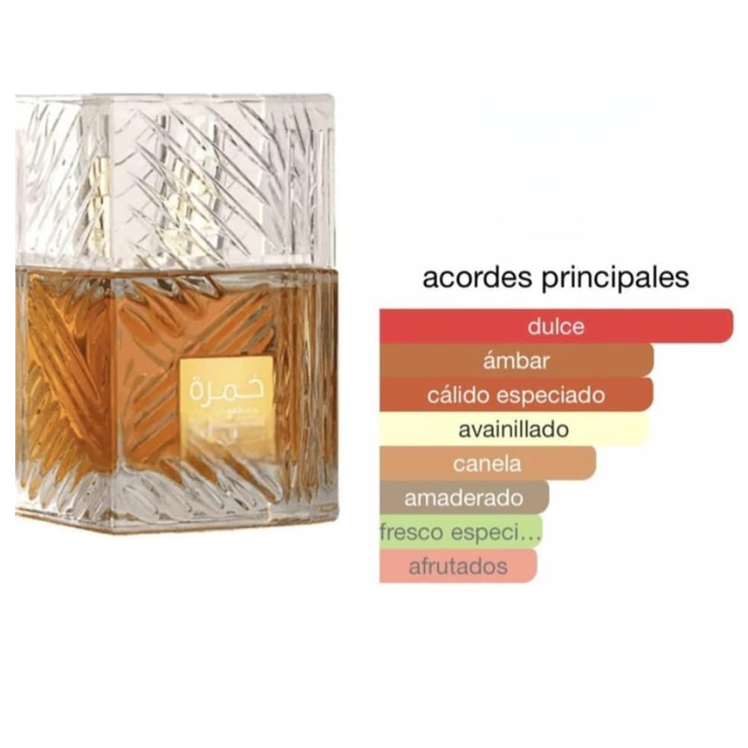Khamrah Lattafa Perfumes para Hombres y Mujeres 100ML