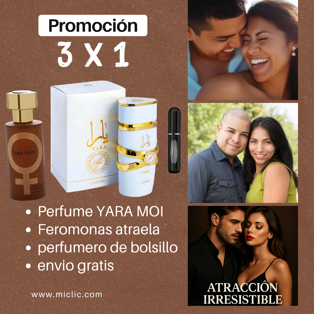 PRMOCION YARA MOI Y FEROMONAS MUJER