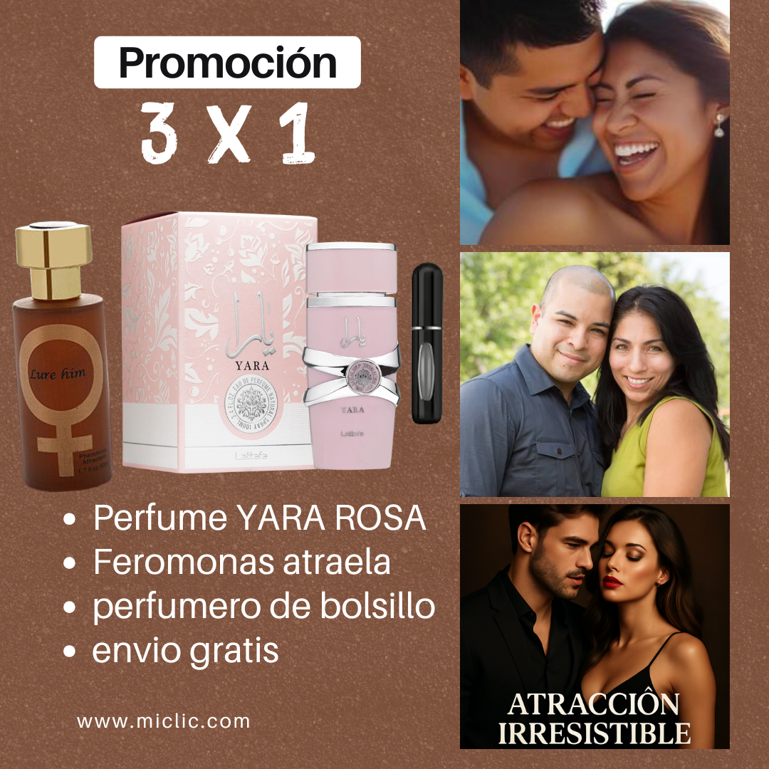 PROMOCION YARA ROSA FEROMONAS