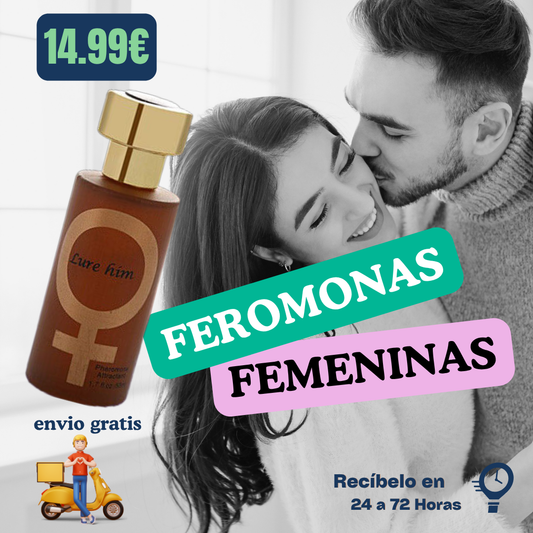 FEROMONAS PARA MUJER AUMENTA TU AUTOESTIMA Y ATRACTIVO