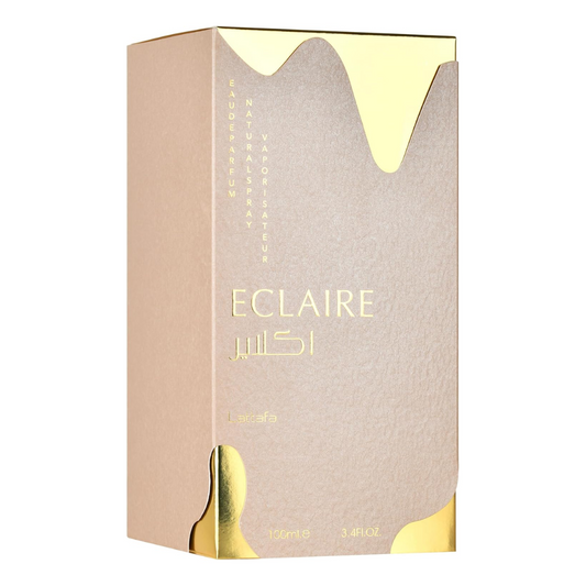 Perfume Eclaire 100ml,Fragancia Femenina Dulce con Notas de Caramelo y Miel