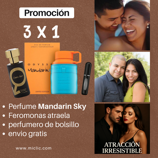 PROMOCION ARMAF ODYSSEY MANDARIN SKY FEROMONAS HOMBRE
