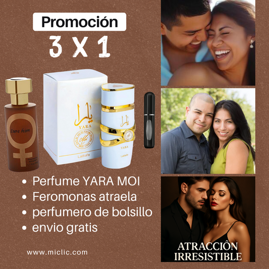 PRMOCION YARA MOI Y FEROMONAS MUJER