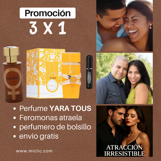 PROMOCION YARA TOUS FEROMONAS MUJER