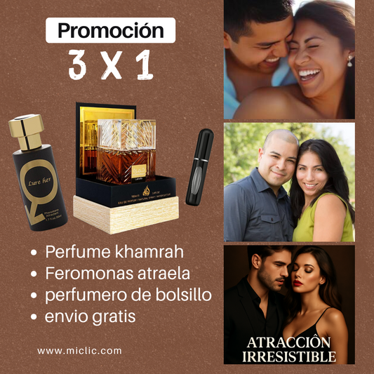 PROMOCION KHAMRAH CON FEROMONAS HOMBRE